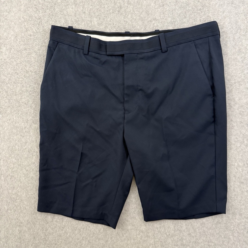 G/Fore Shorts Mens 36 Navy Blue Golf Performance Gfore Casual Gripper Waistband